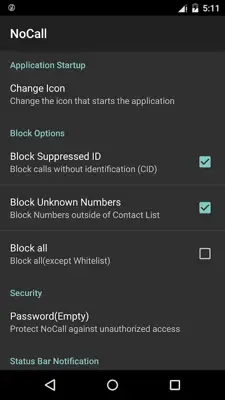 No Call Blacklist Call SPAM Blocker android App screenshot 4